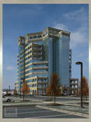 office building autumn